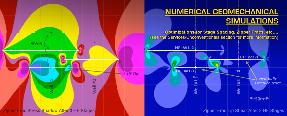Numerical Geomechanical Simulations by Oilfield Geomechanics